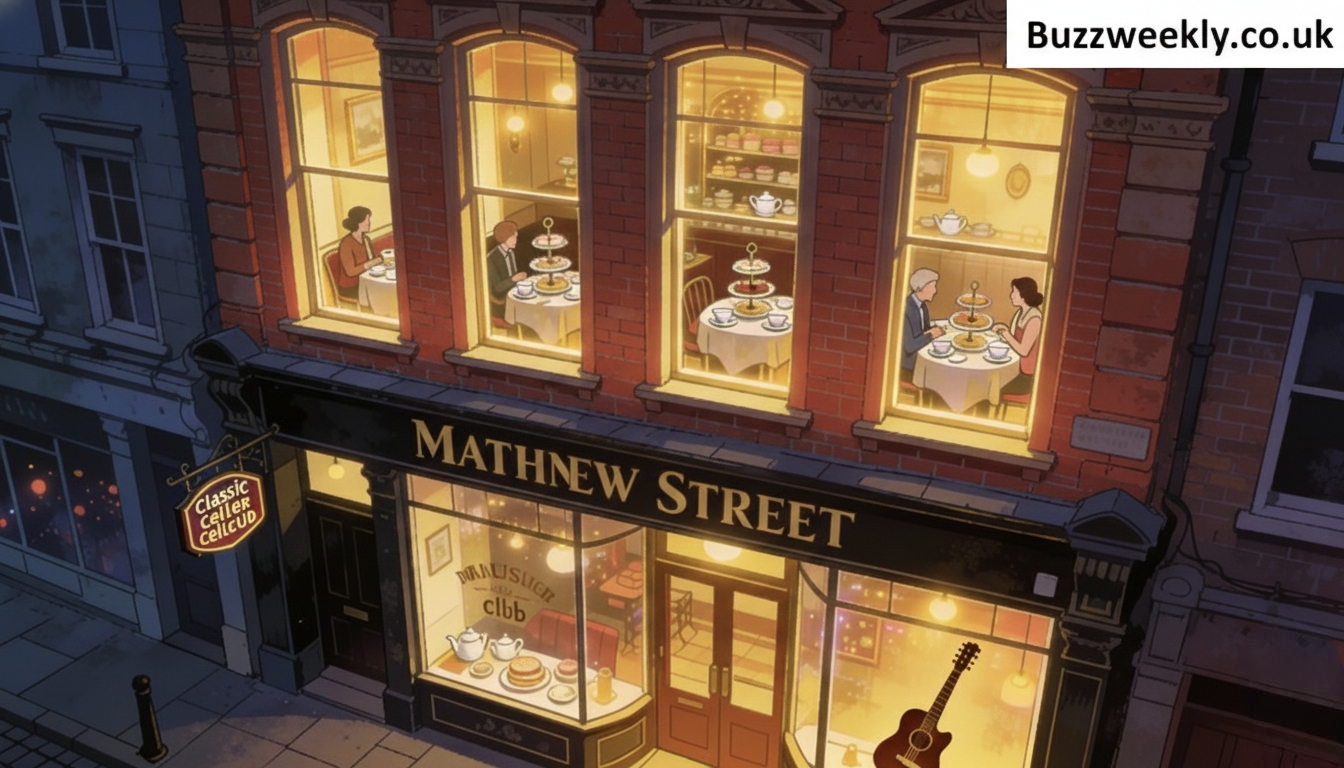 Tea Parlour Mathew Street: Vintage Charm in Liverpool