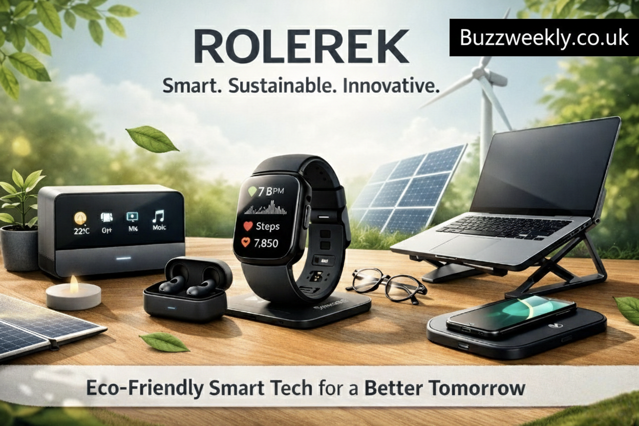 Rolerek: Smart Sustainable Tech Brand Revolution