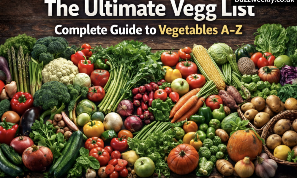 The Ultimate Vegg List: Complete Guide to Vegetables A-Z