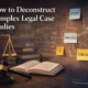 From Theory to Practice: How to Deconstruct Complex Legal Case Studies