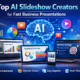 Top AI Slideshow Creators for Fast Business Presentations
