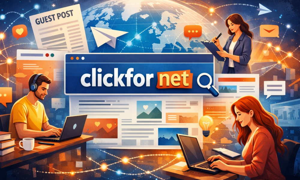 Clickfor Net: Inside the Emerging Hub for Online Content and Guest Blogging Opportunities