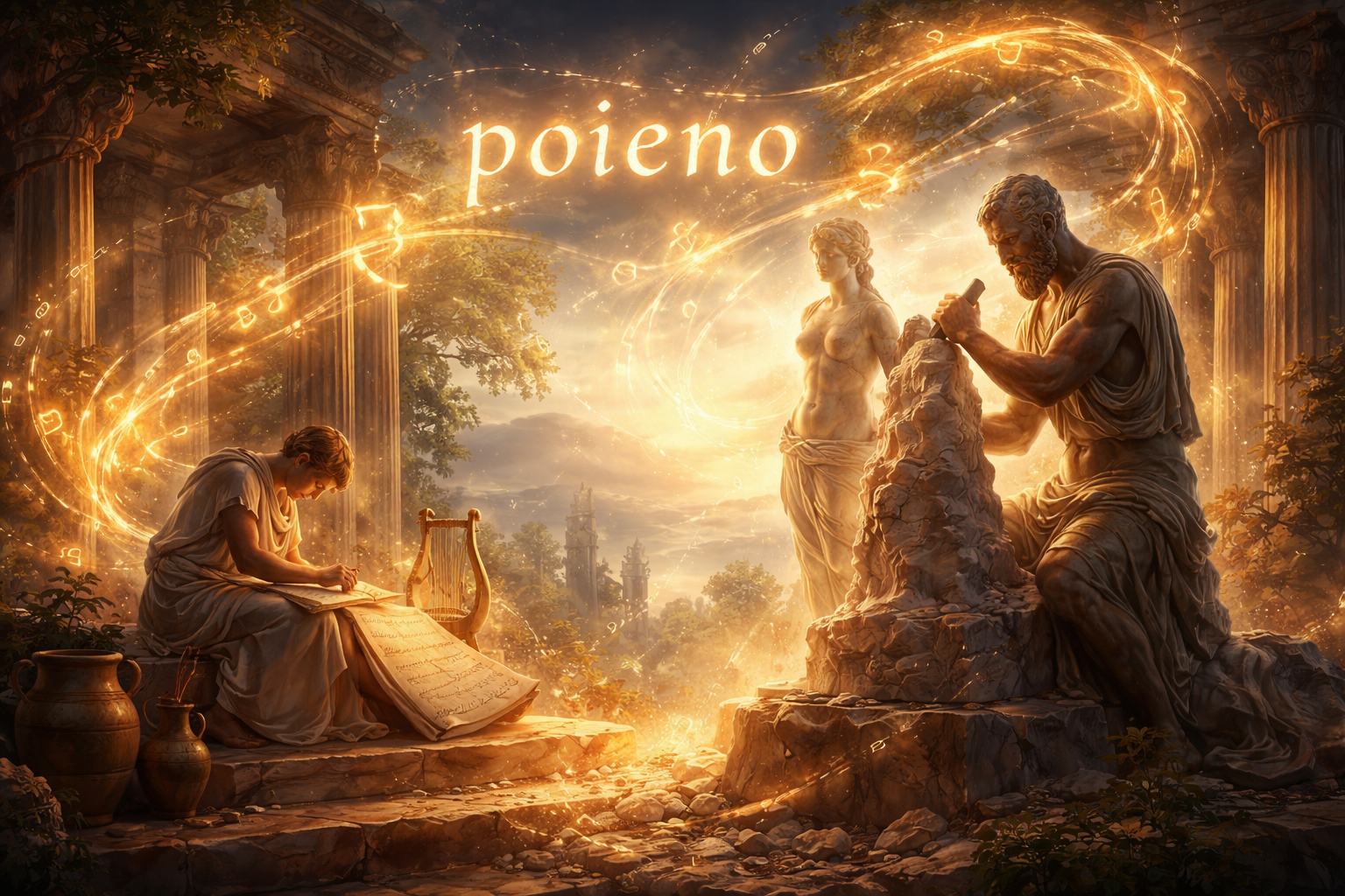 poieno and the Lost Art of Human Creative Power in History