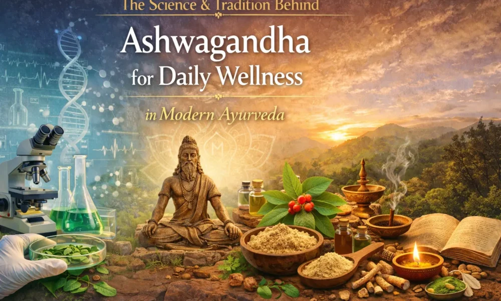 The Science and Tradition Behind ashwagandha for daily wellness in Modern Ayurveda