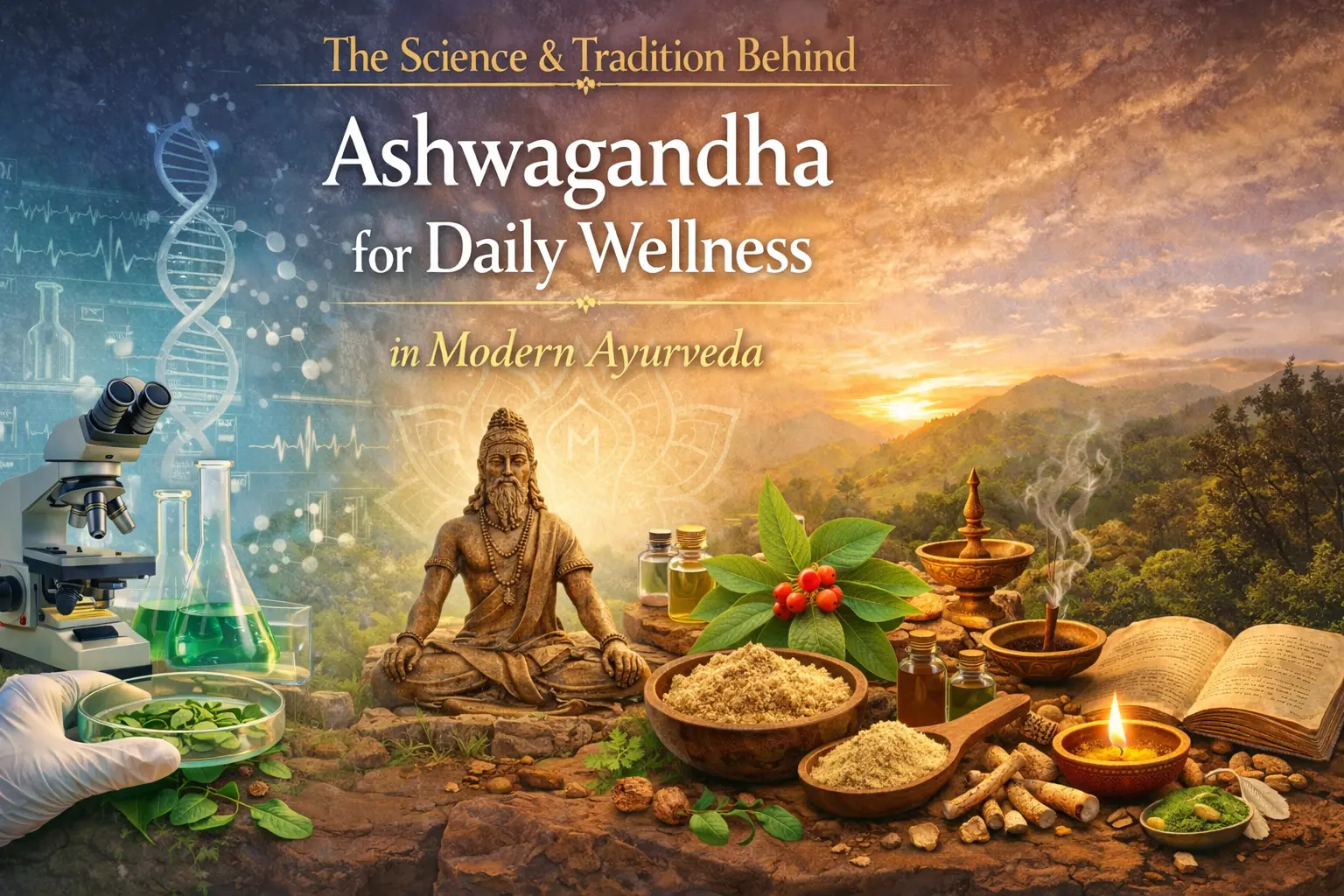 The Science and Tradition Behind ashwagandha for daily wellness in Modern Ayurveda