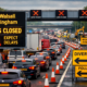 M6 Walsall Birmingham Lanes Closure Causes Travel Chaos