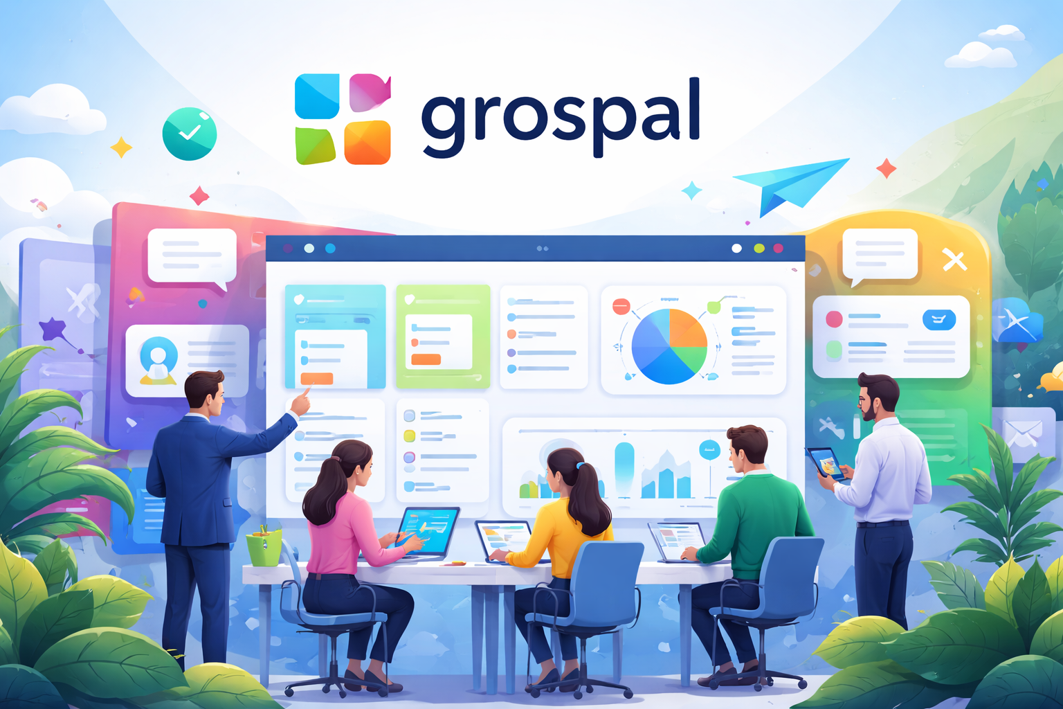 Grospal Platform Revolutionizing Modern Business Collaboration