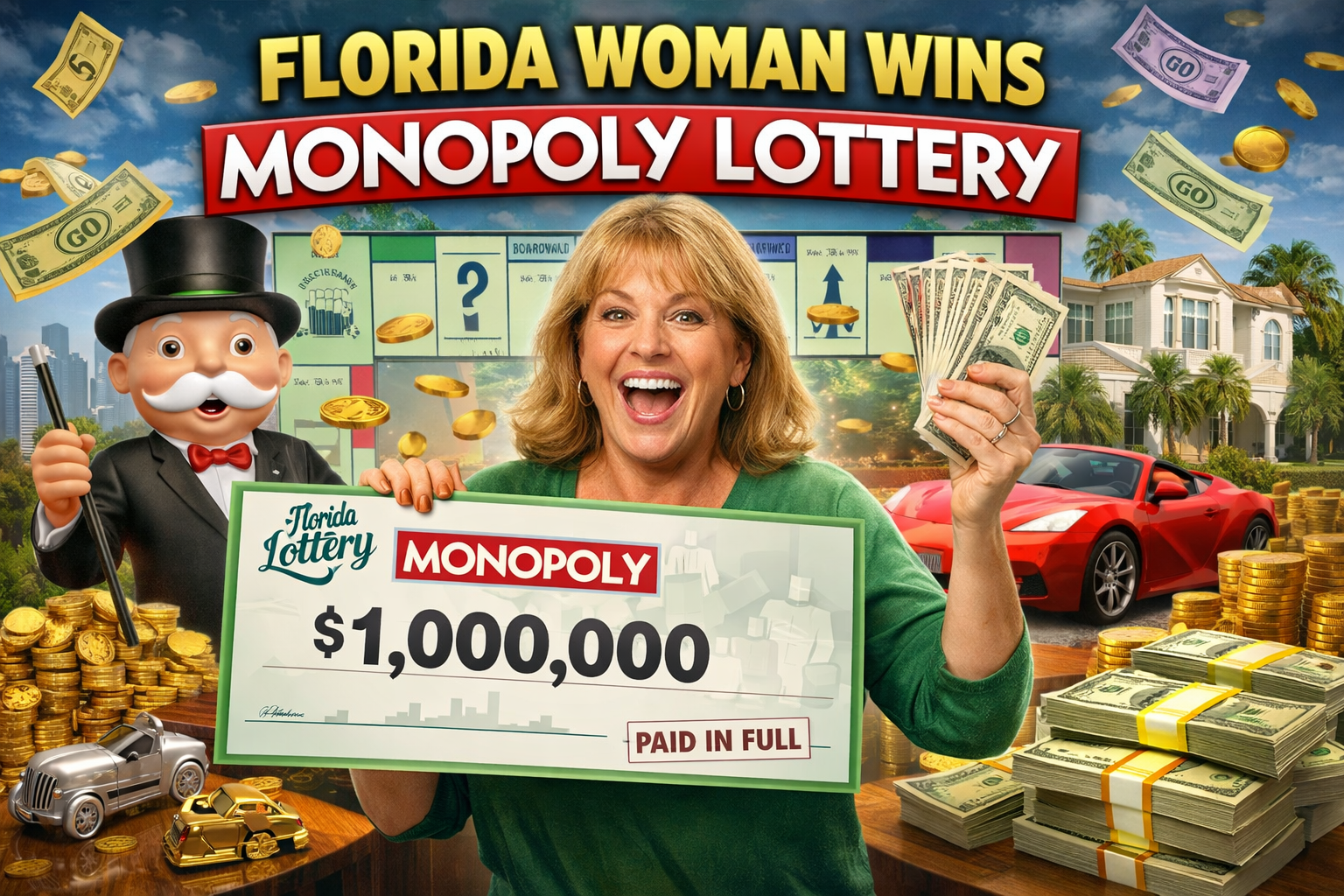 Florida Woman Wins Monopoly Lottery: Real Story Revealed