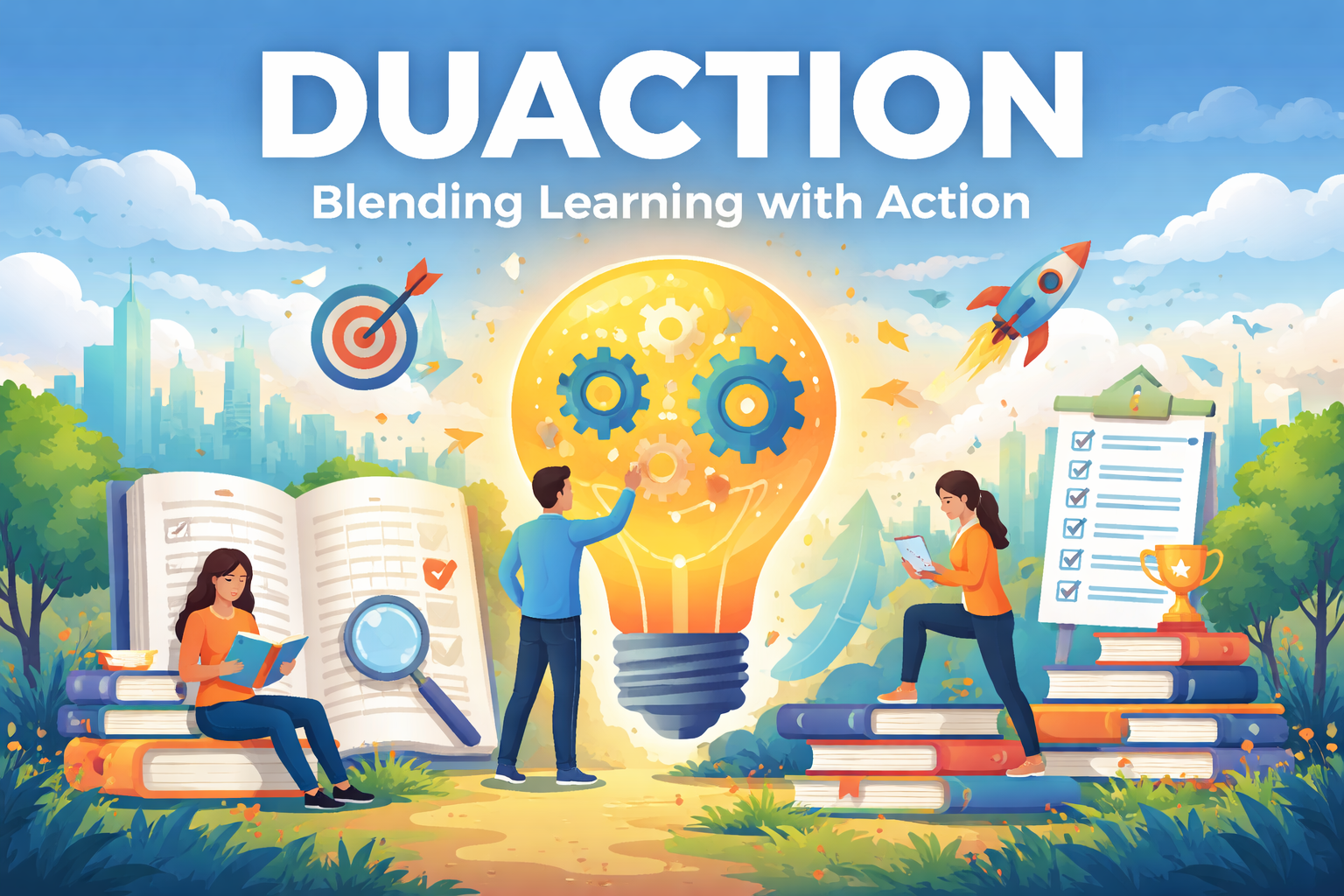 Duaction Explained: Bridging Learning with Real Action