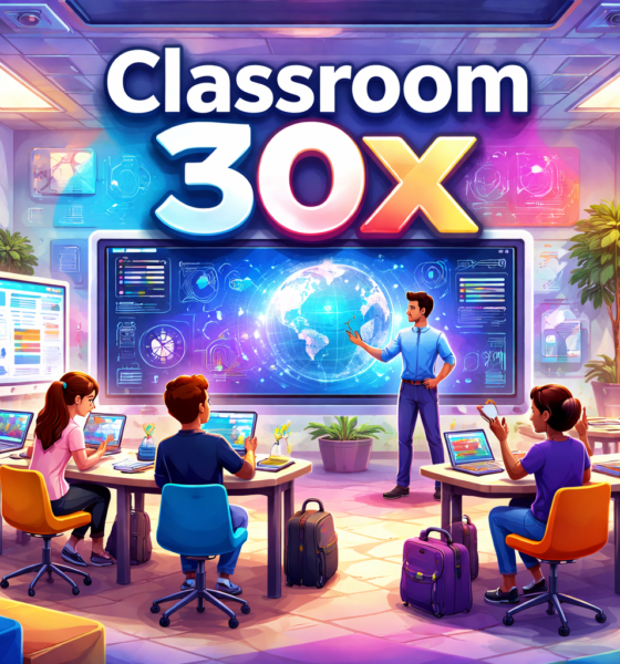 Classroom 30x: Reinventing Learning Spaces for Future Minds