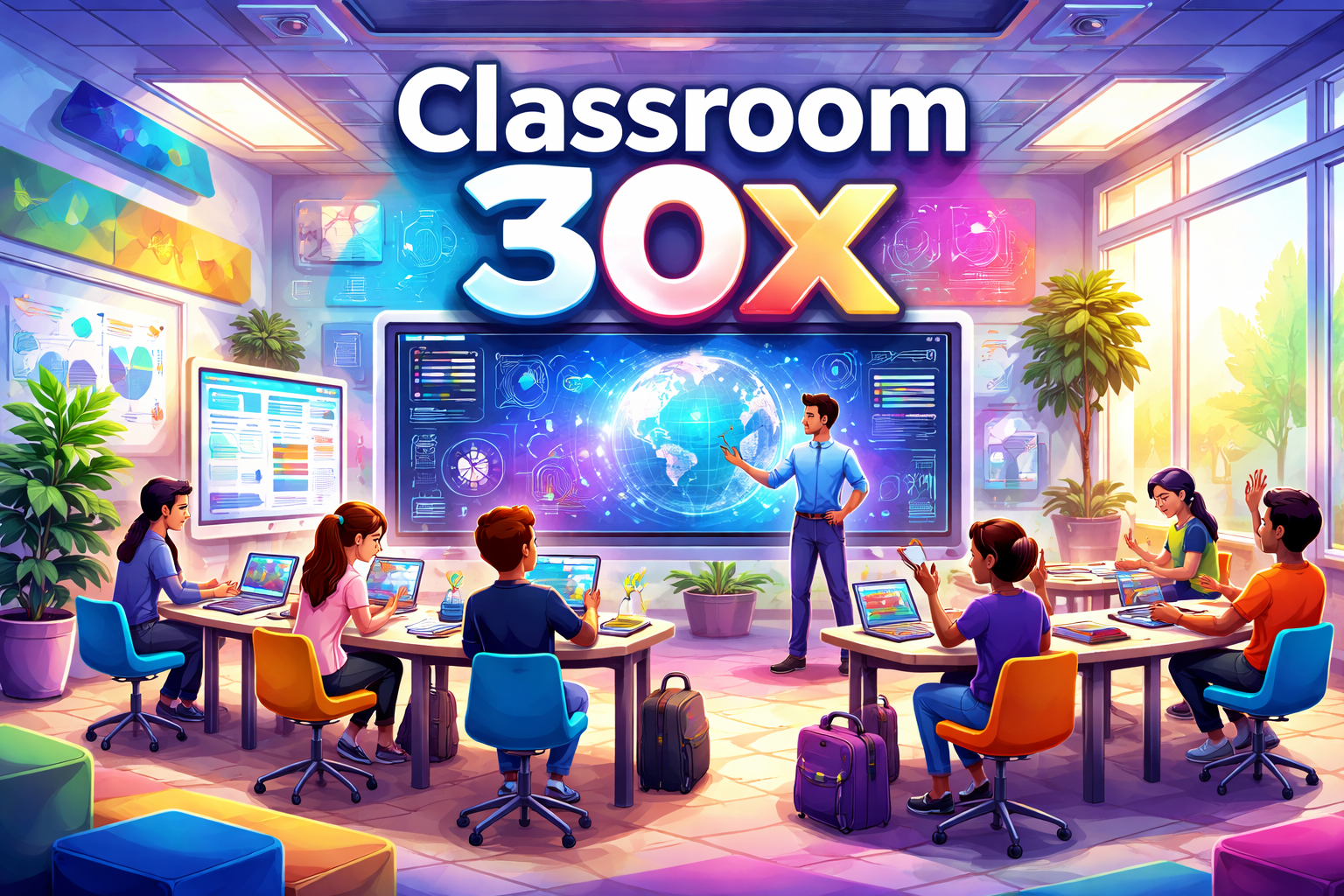 Classroom 30x: Reinventing Learning Spaces for Future Minds