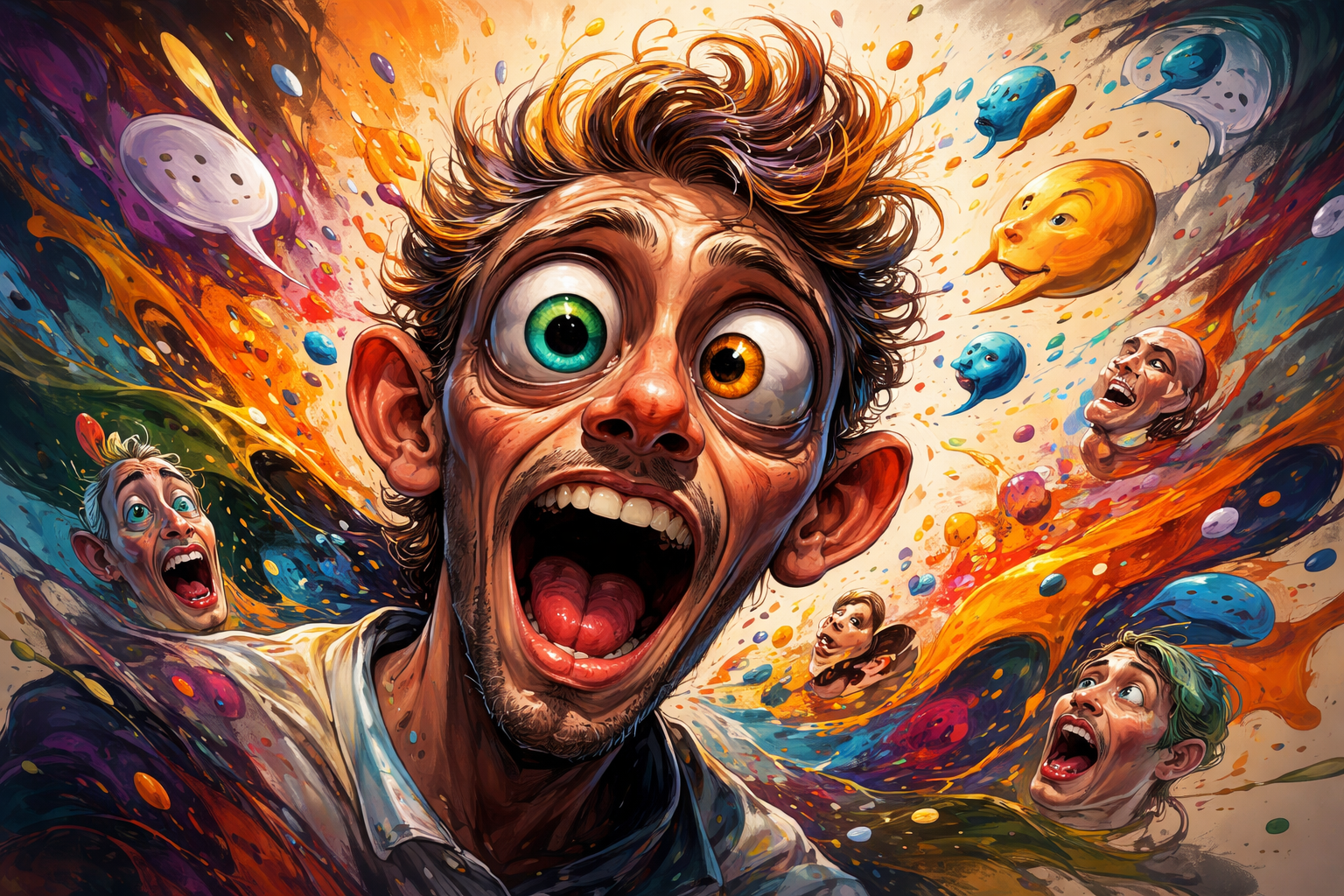 Caricatronchi: Hidden Framework of Symbolic Systems