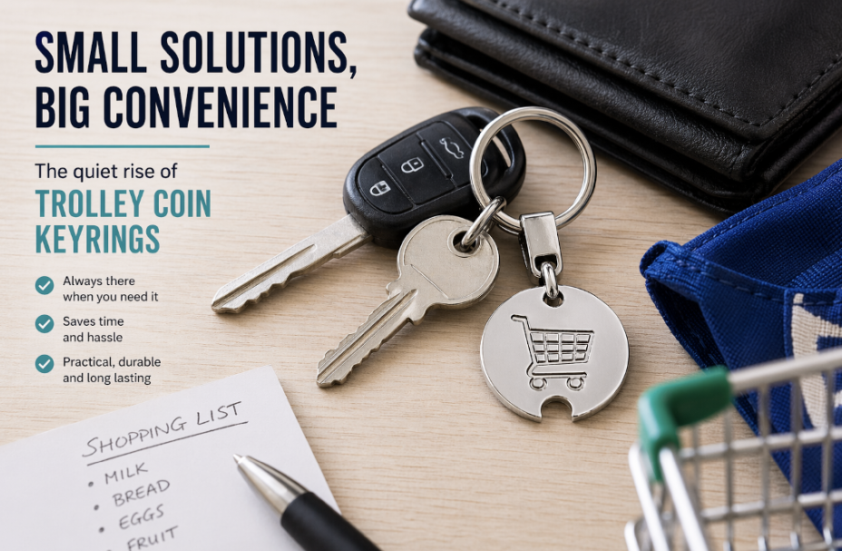 Small Solutions, Big Convenience: The Quiet Rise of Trolley Coin Keyrings