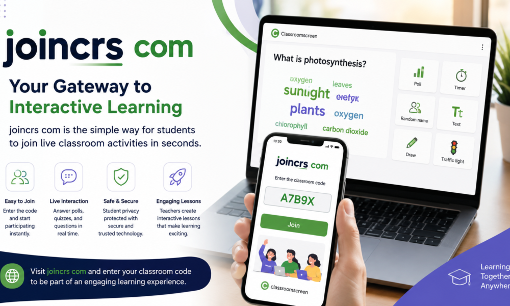 joincrs com: The Smart Gateway to Interactive Digital Learning